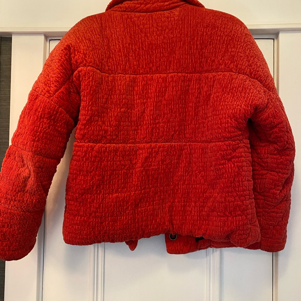 Anthropologie Maeve Jackson corduroy puffer jacket